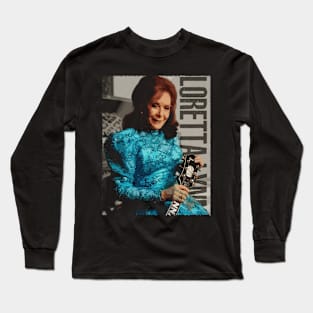 Queen of Country Relive Lynn's Genre Defining Music on a Tee Long Sleeve T-Shirt